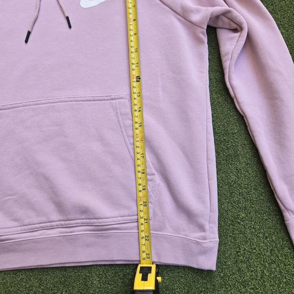 Nike Sweater Women's Small Light Pink Sportswear Fleece Hoodie